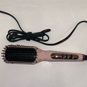 Lange Pink Hair Straightening Brush